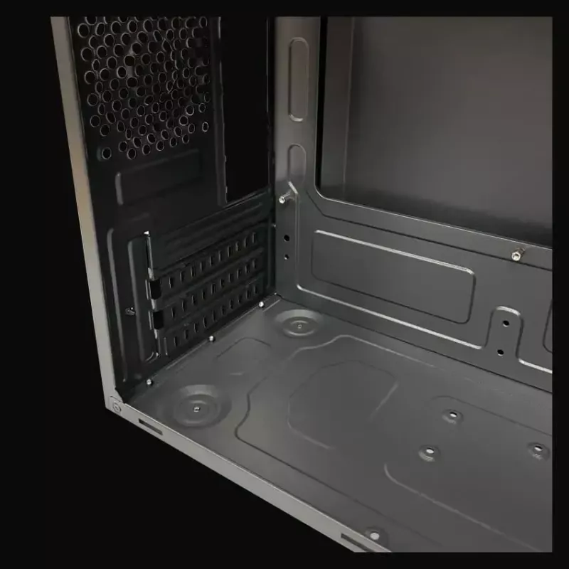 Obudowa PC Micro Tower LC-Power 2004MB-V3, Micro-ATX/Mini-ITX, czarna, zasilacz górny, obsługuje 2×3,5 cala + 2×2,5 cala, USB 3.2 Gen1