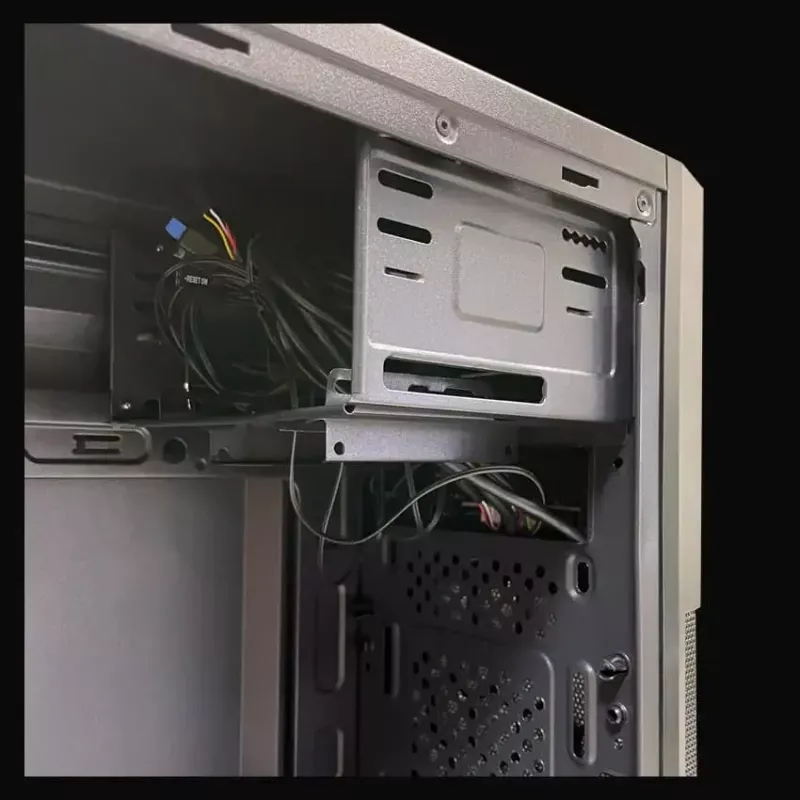 Obudowa PC Micro Tower LC-Power 2004MB-V3, Micro-ATX/Mini-ITX, czarna, zasilacz górny, obsługuje 2×3,5 cala + 2×2,5 cala, USB 3.2 Gen1