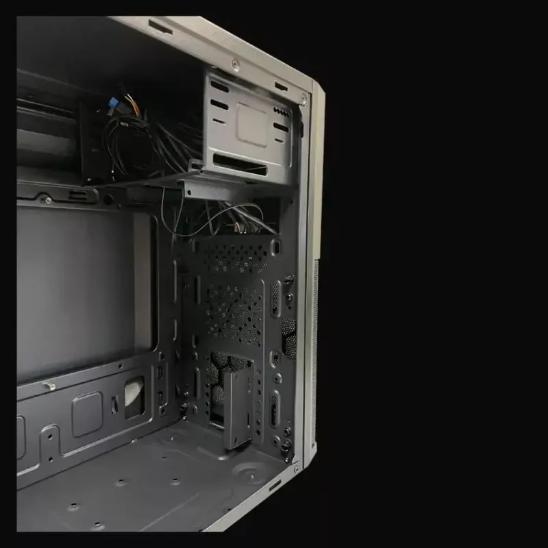 Obudowa PC Micro Tower LC-Power 2004MB-V3, Micro-ATX/Mini-ITX, czarna, zasilacz górny, obsługuje 2×3,5 cala + 2×2,5 cala, USB 3.2 Gen1