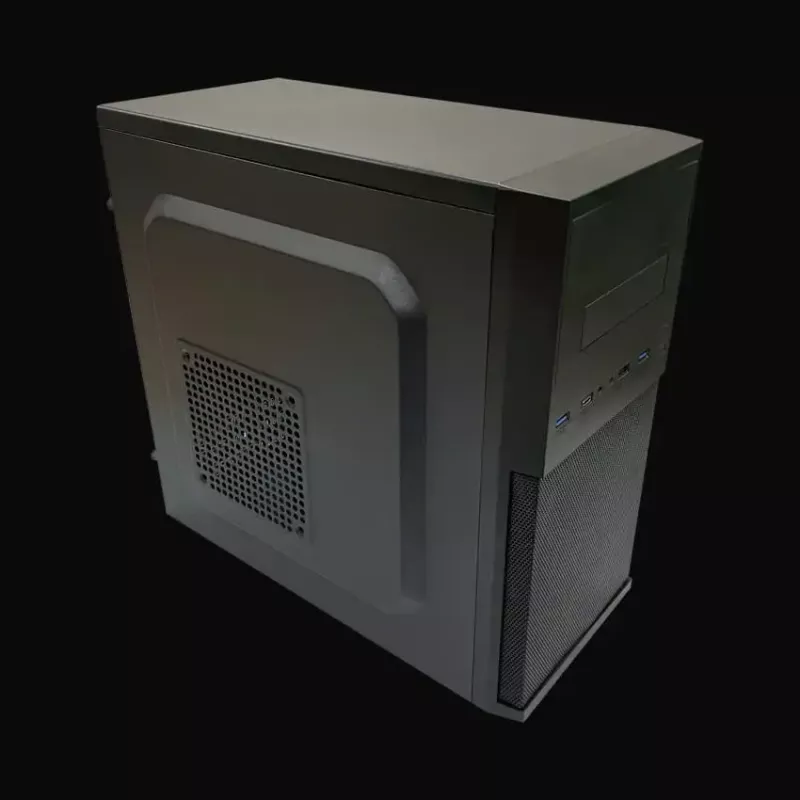 Obudowa PC Micro Tower LC-Power 2004MB-V3, Micro-ATX/Mini-ITX, czarna, zasilacz górny, obsługuje 2×3,5 cala + 2×2,5 cala, USB 3.2 Gen1