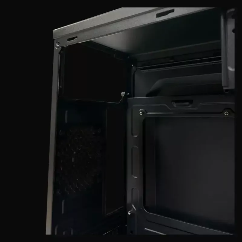 Obudowa PC Micro Tower LC-Power 2004MB-V3, Micro-ATX/Mini-ITX, czarna, zasilacz górny, obsługuje 2×3,5 cala + 2×2,5 cala, USB 3.2 Gen1