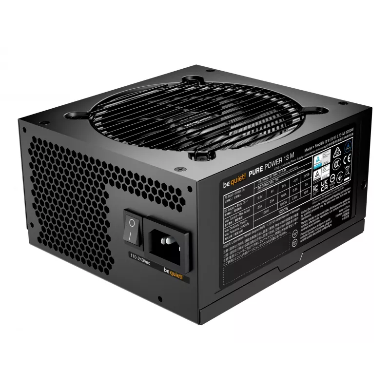 be quiet Pure Power 13 M | 1200W zasilacz 20+4 pin ATX ATX Czarny