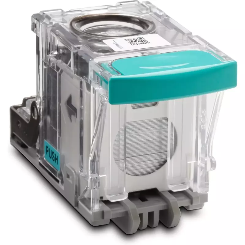 Wkład zszywek HP J8J96A — szary/przezroczysty, 94×40×42 mm, 1 szt.