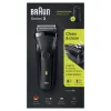 Braun Series 3 301s Golarak foliowa Trymer Czarny