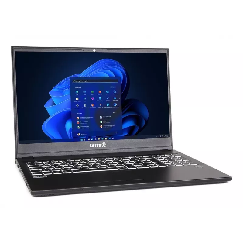 TERRA Mobile 1516R Intel® Core™ i5 i5-1334U Laptop 39,6 cm (15,6 cala) Full HD 16 GB DDR4-SDRAM 1 TB SSD Wi-Fi 6 (802.11ax) Windows 11 Pro Niemiecki Czarny