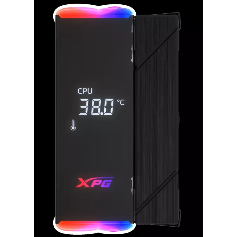 XPG MAESTRO PLUS 42SA CPU Air Cooler, chłodzenie powietrzne, 12 cm, czarny