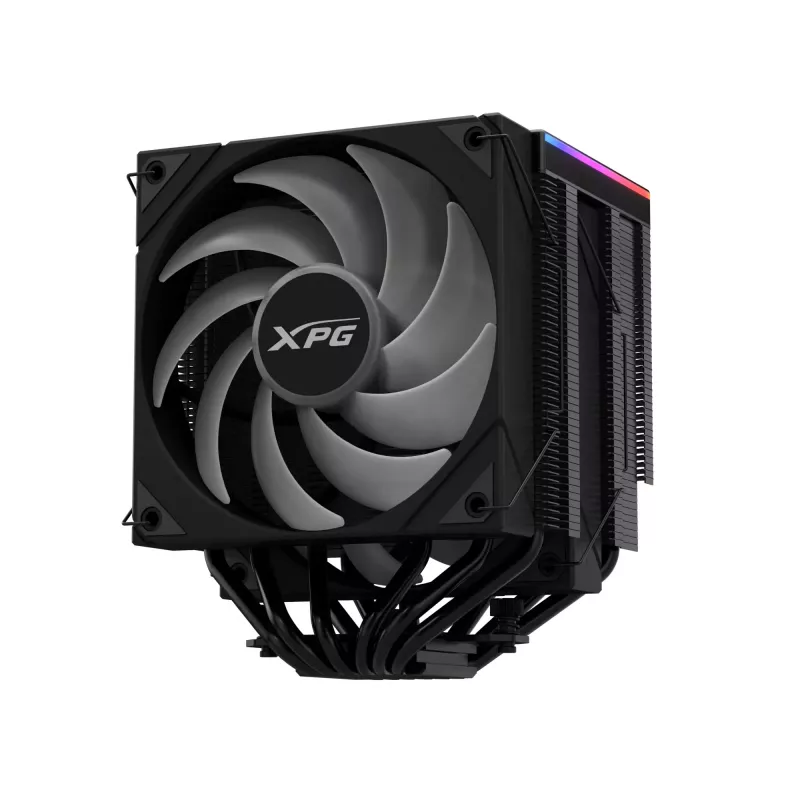 XPG MAESTRO PLUS 62DA Chłodzenie procesora powietrzne, Chłodzenie powietrzne, 12 cm, Czarny