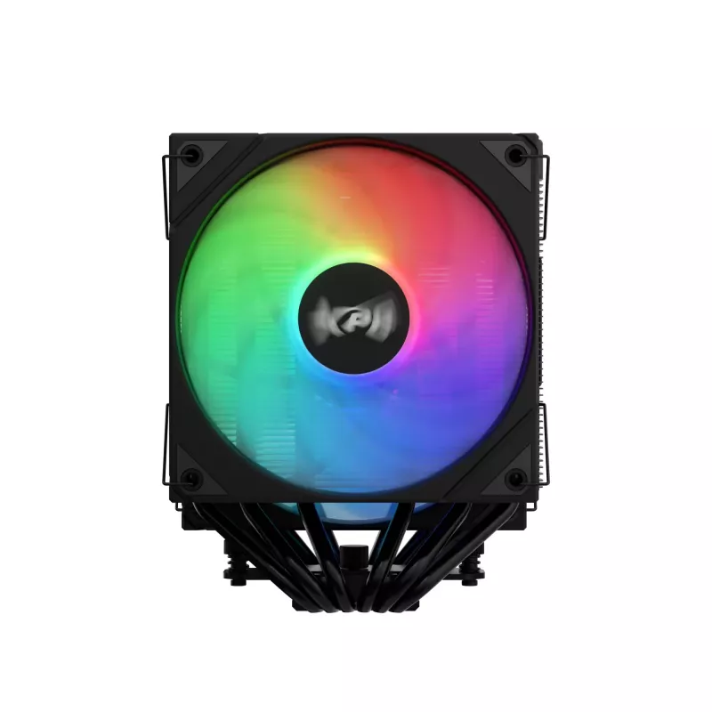XPG MAESTRO PLUS 62DA Chłodzenie procesora powietrzne, Chłodzenie powietrzne, 12 cm, Czarny