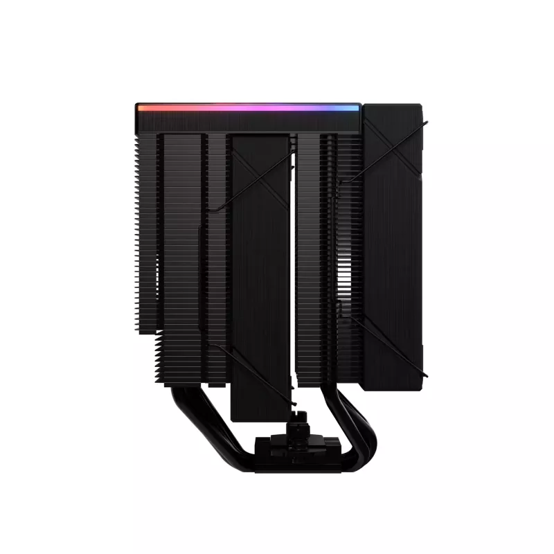 XPG MAESTRO PLUS 62DA Chłodzenie procesora powietrzne, Chłodzenie powietrzne, 12 cm, Czarny