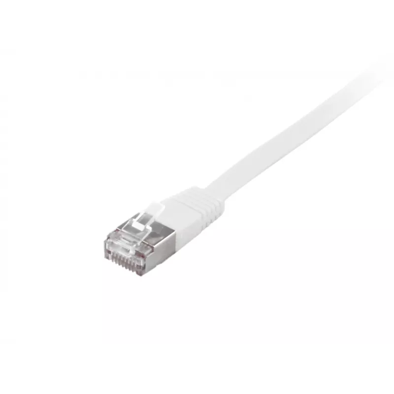Equip Cat.6A U/FTP płaski kabel krosowy, 0,5 m, biały