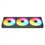 Wentylator Cougar Unity360-FB Single-Frame 360 ARGB PWM Forward, 120mm×3, 700–2500 RPM, FDB, 5.4 mmH2O, czarny