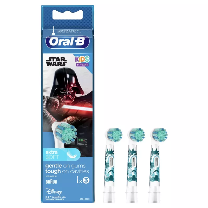Oral-B 80352667 końcówka do szczoteczki do zębów 3 szt. Niebieska, Biała