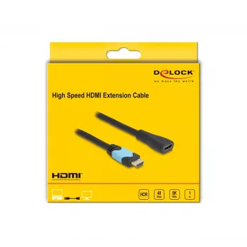 Kabel przedłużający DeLOCK High Speed HDMI 48 Gb/s 8K 60 Hz 1 m