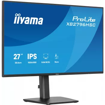 iiyama ProLite XB2796HSC-B1 monitor komputerowy 68,6 cm (27 cali) 1920 x 1080 pikseli Full HD LED Czarny