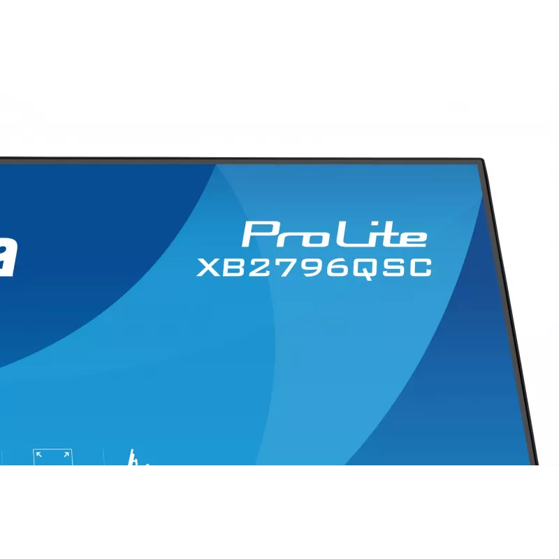 27-calowy monitor IIYAMA ProLite XB2796QSC-B1 IPS Quad HD 2560x1440 LED, 4 ms, USB-C, głośniki, regulacja wysokości, VESA
