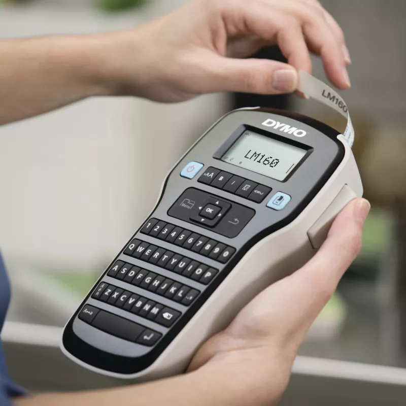 Etykieciarka DYMO LabelManager 160 Valuepack, druk termotransferowy, 160 x 160 DPI, 12 mm/s, D1, QWERTZ
