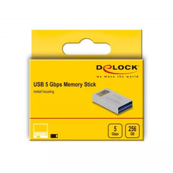 Pamięć USB DeLOCK 256 GB USB Typ-A 3.2 Gen 1 54006
