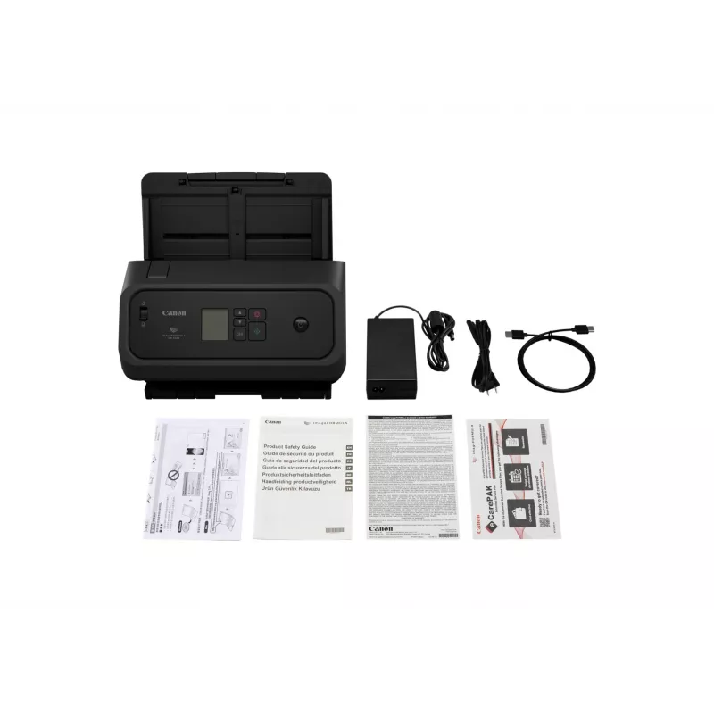 Skaner dokumentów Canon imageFORMULA DR-C350 — ADF, duplex, 100 IPM, do 1200 DPI, A4, USB, czarny