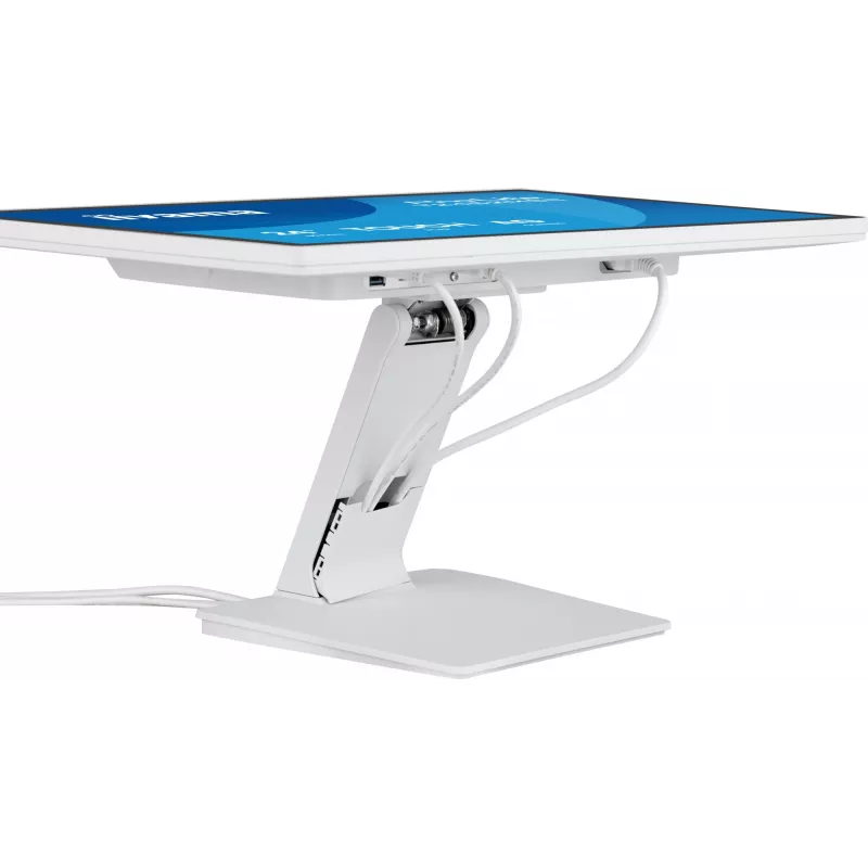 iiyama ProLite T2452MSC-W1AG monitor komputerowy 60,5 cm (23,8 cala) 1920 x 1080 pikseli Full HD LED ekran dotykowy Biały