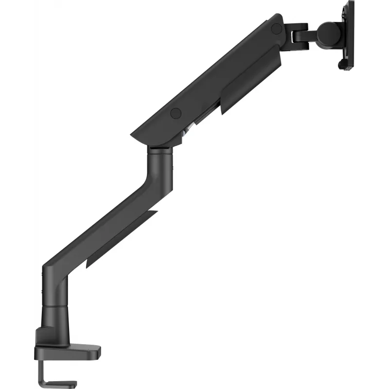 Uchwyt biurkowy do monitora IIYAMA DS6001C-B1 do ekranów 49 cali (124,5 cm), montaż zaciskowy/przelotowy, VESA 75x75–100x100, regulacja wysokości, pochylenie -60–50°, czarny