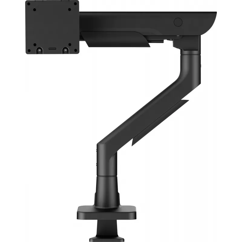 Uchwyt biurkowy do monitora IIYAMA DS6001C-B1 do ekranów 49 cali (124,5 cm), montaż zaciskowy/przelotowy, VESA 75x75–100x100, regulacja wysokości, pochylenie -60–50°, czarny