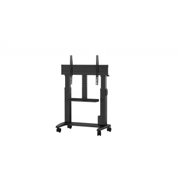 Podstawa jezdna Yealink MB-FS-Lift — montaż podłogowy, czarna, 87 kg nośność, 600×1100 mm