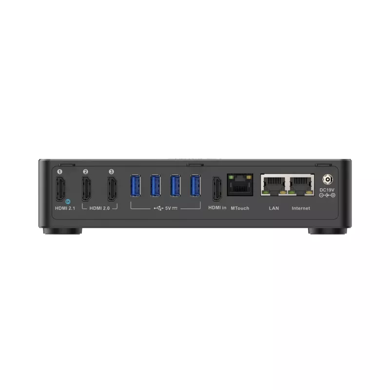 Mini PC Yealink MCore4-MS — Intel Core Ultra 5 125H, 16 GB DDR5, 256 GB SSD, Intel Arc Graphics, Windows 11 IoT Enterprise, Wi‑Fi