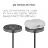 Ładowarka bezprzewodowa CLUB3D CAC-3027 Qi2 25W podkładka magnetyczna kompatybilna z MagSafe, ładowarka DC do użytku wewnętrznego, kabel 1 m, czarna