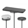 Ładowarka bezprzewodowa CLUB3D CAC-3027 Qi2 25W podkładka magnetyczna kompatybilna z MagSafe, ładowarka DC do użytku wewnętrznego, kabel 1 m, czarna