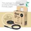 Ładowarka bezprzewodowa CLUB3D CAC-3027 Qi2 25W podkładka magnetyczna kompatybilna z MagSafe, ładowarka DC do użytku wewnętrznego, kabel 1 m, czarna