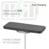 Ładowarka bezprzewodowa club 3d CAC-3026 25W Qi2 podkładka magnetyczna, kompatybilna z Qi 2.2 MagSafe, kabel 1 m, biała