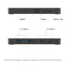 KVM switch Club 3D Dual USB-C do HDMI, 2-portowy, 4K UHD 3840x2160, konsola USB-C, 65W PD, czarny