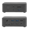 Stacja dokująca CLUB3D CSV-2562 Thunderbolt 5, M.2 SSD, 2×HDMI 8K60Hz, 180W, 120 Gbit/s