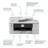 Wielofunkcyjna drukarka atramentowa Brother MFC-J6760DW — A3, 1200 x 4800 DPI, 31 str./min, Wi‑Fi, Ethernet