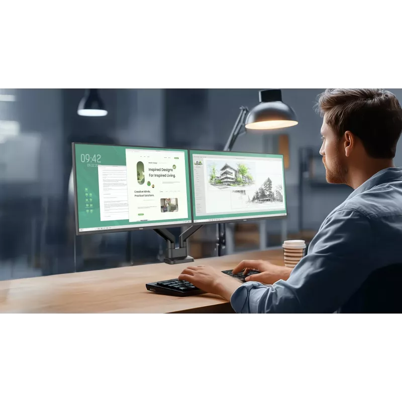 Monitor komputerowy IIYAMA ProLite XB2493HSU-B1 23.8 cala (60.5 cm) Full HD IPS LED, 1920×1080, 1 ms, kąty widzenia 178°, hub USB, głośniki, czarny
