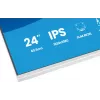 iiyama ProLite XB2497HSU-W1 monitor komputerowy 60,5 cm (23,8 cala) 1920 x 1080 pikseli Full HD LED Biały