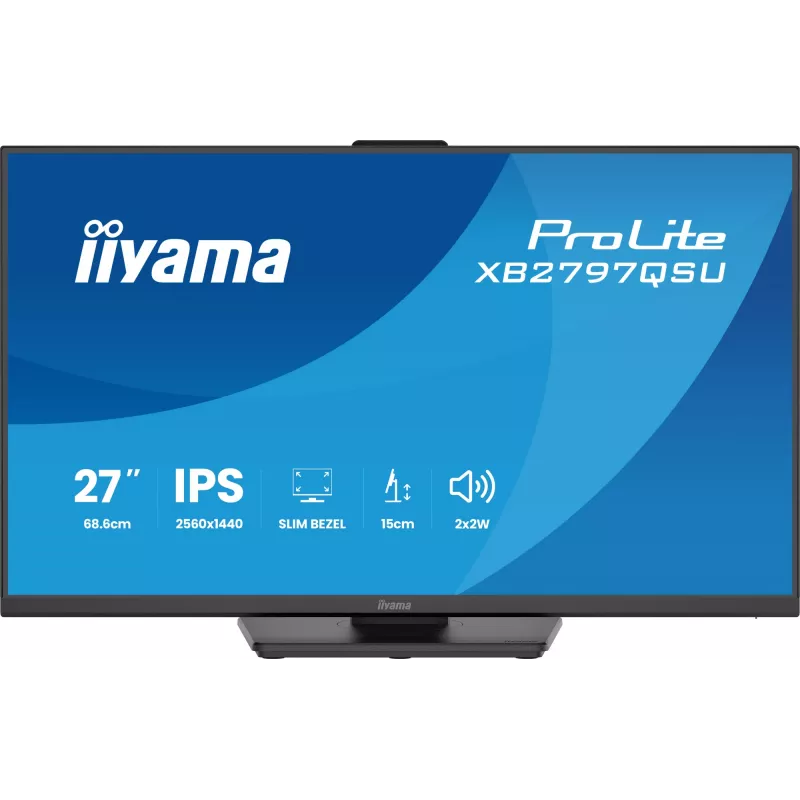 iiyama ProLite XB2797QSU-B1 monitor komputerowy 68,6 cm (27 cali) 2560 x 1440 pikseli Quad HD LED Czarny