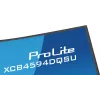 Monitor komputerowy IIYAMA XCB4594DQSU-B1 44 cale (111,8 cm) Zakrzywiony Dual QHD 5120×1440 VA LED, 2 ms, USB-C, USB 3.2, VESA, głośniki