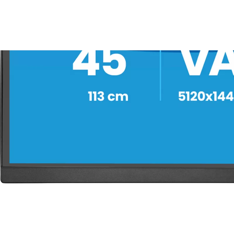 Monitor komputerowy IIYAMA XCB4594DQSU-B1 44 cale (111,8 cm) Zakrzywiony Dual QHD 5120×1440 VA LED, 2 ms, USB-C, USB 3.2, VESA, głośniki