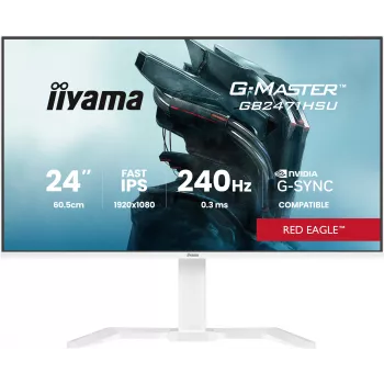 Monitor IIYAMA G-Master GB2471HSU-W1 23,8 cala (60,5 cm) Full HD HDMI/DP/USB biały