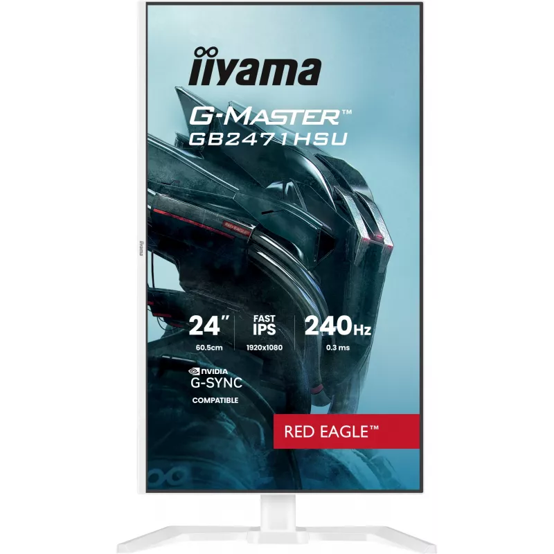 Monitor IIYAMA G-Master GB2471HSU-W1 23,8 cala (60,5 cm) Full HD HDMI/DP/USB biały