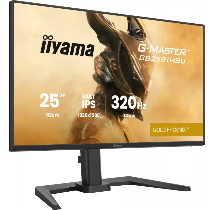Monitor gamingowy IIYAMA G-Master GB2591HSU-B1 24,5 cala (68,6 cm) Full HD — HDMI/DisplayPort/USB, czarny
