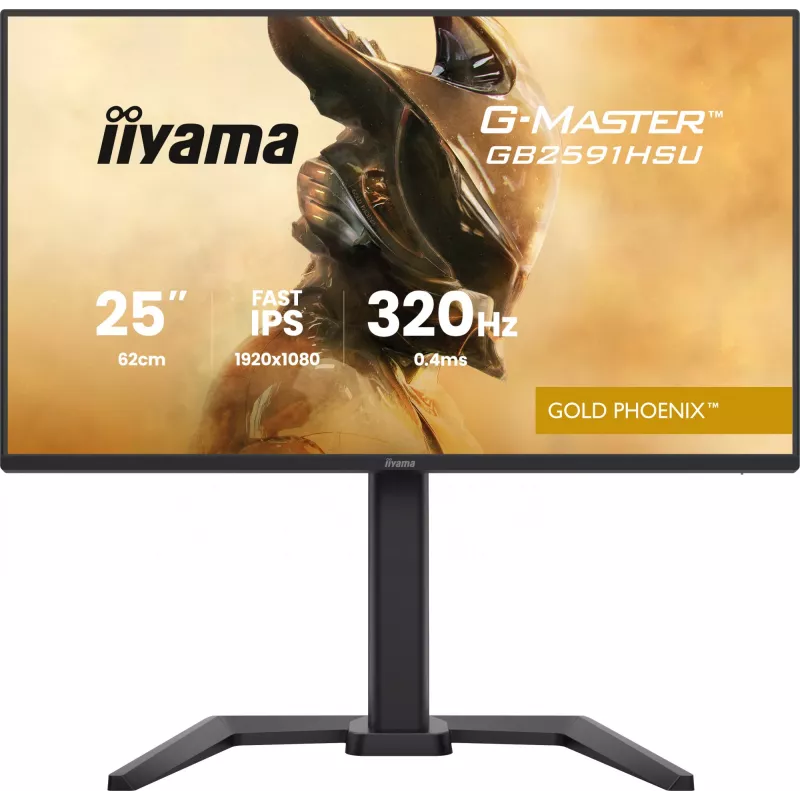 Monitor gamingowy IIYAMA G-Master GB2591HSU-B1 24,5 cala (68,6 cm) Full HD — HDMI/DisplayPort/USB, czarny