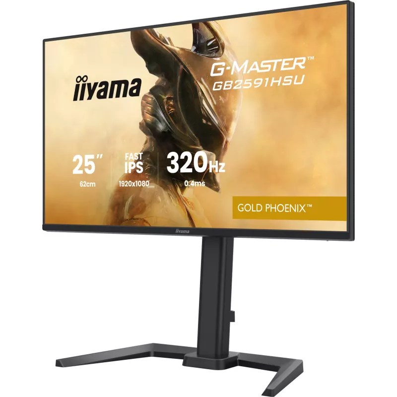 Monitor gamingowy IIYAMA G-Master GB2591HSU-B1 24,5 cala (68,6 cm) Full HD — HDMI/DisplayPort/USB, czarny