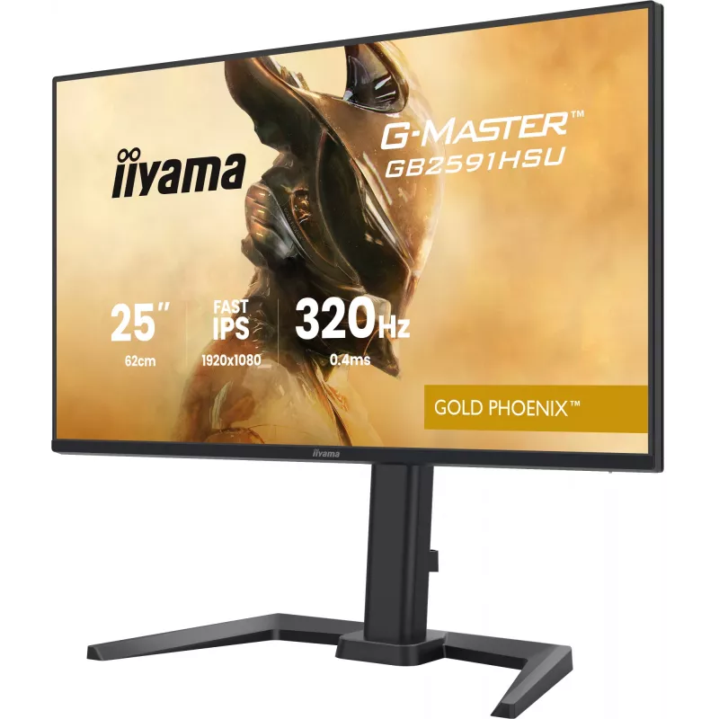 Monitor gamingowy IIYAMA G-Master GB2591HSU-B1 24,5 cala (68,6 cm) Full HD — HDMI/DisplayPort/USB, czarny