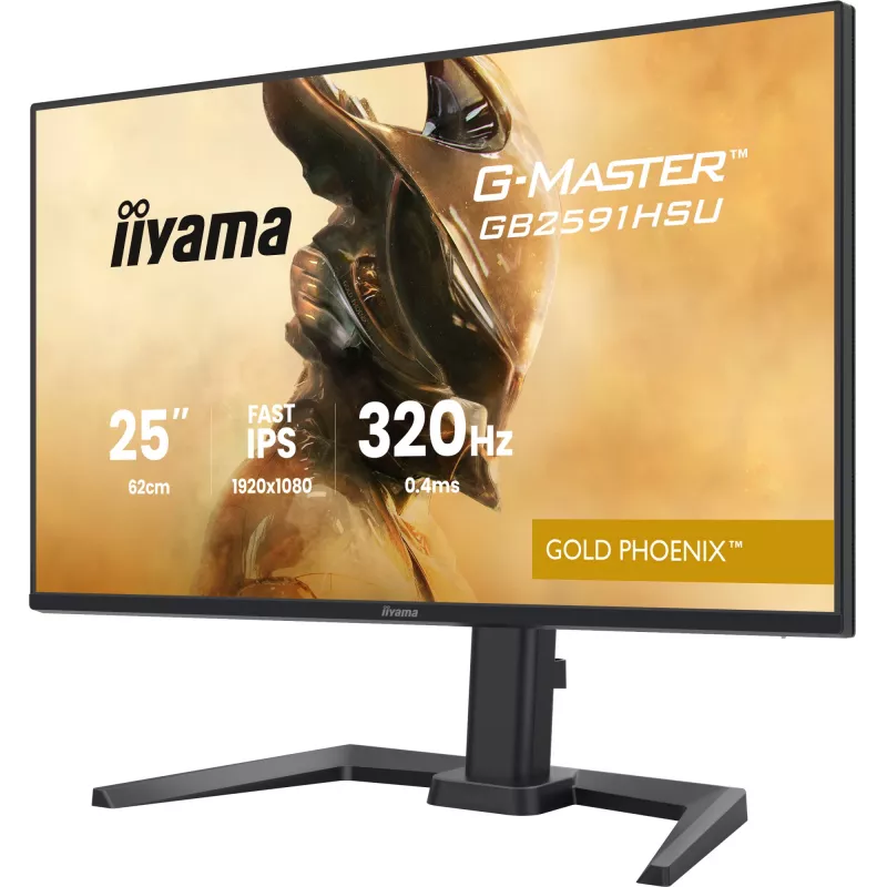 Monitor gamingowy IIYAMA G-Master GB2591HSU-B1 24,5 cala (68,6 cm) Full HD — HDMI/DisplayPort/USB, czarny