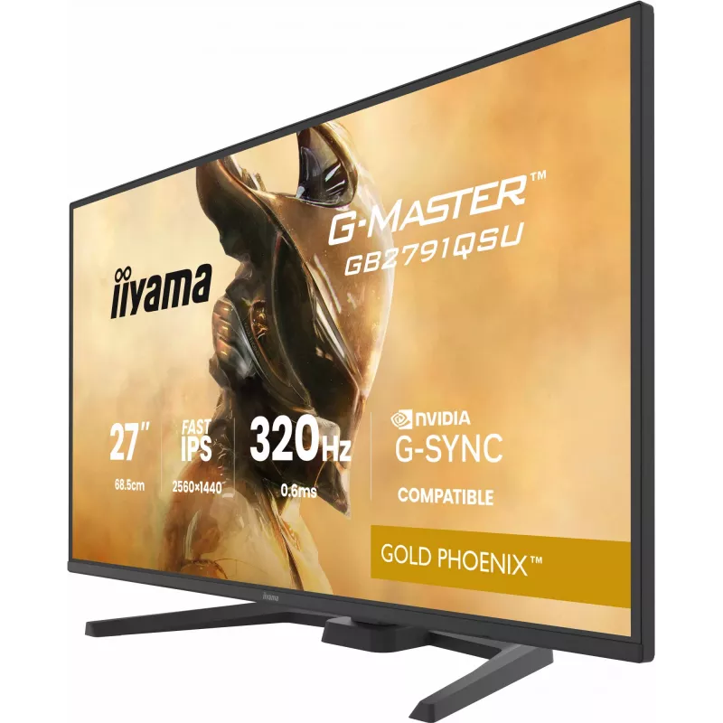Monitor gamingowy IIYAMA GB2791QSU-B1 27 cali (68,6 cm) QHD z HDMI, DisplayPort i USB, czarny