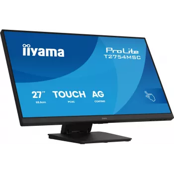 Monitor IIYAMA ProLite T2754MSC-B2AG 27 cali (68,6 cm) Full HD LED HDMI/VGA/USB, czarny
