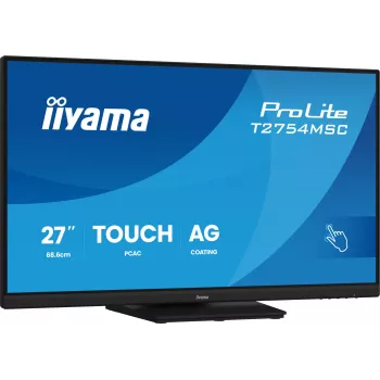 Monitor IIYAMA ProLite T2754MSC-B2AG 27 cali (68,6 cm) Full HD LED HDMI/VGA/USB, czarny