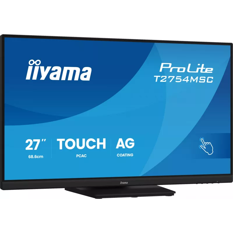 Monitor IIYAMA ProLite T2754MSC-B2AG 27 cali (68,6 cm) Full HD LED HDMI/VGA/USB, czarny